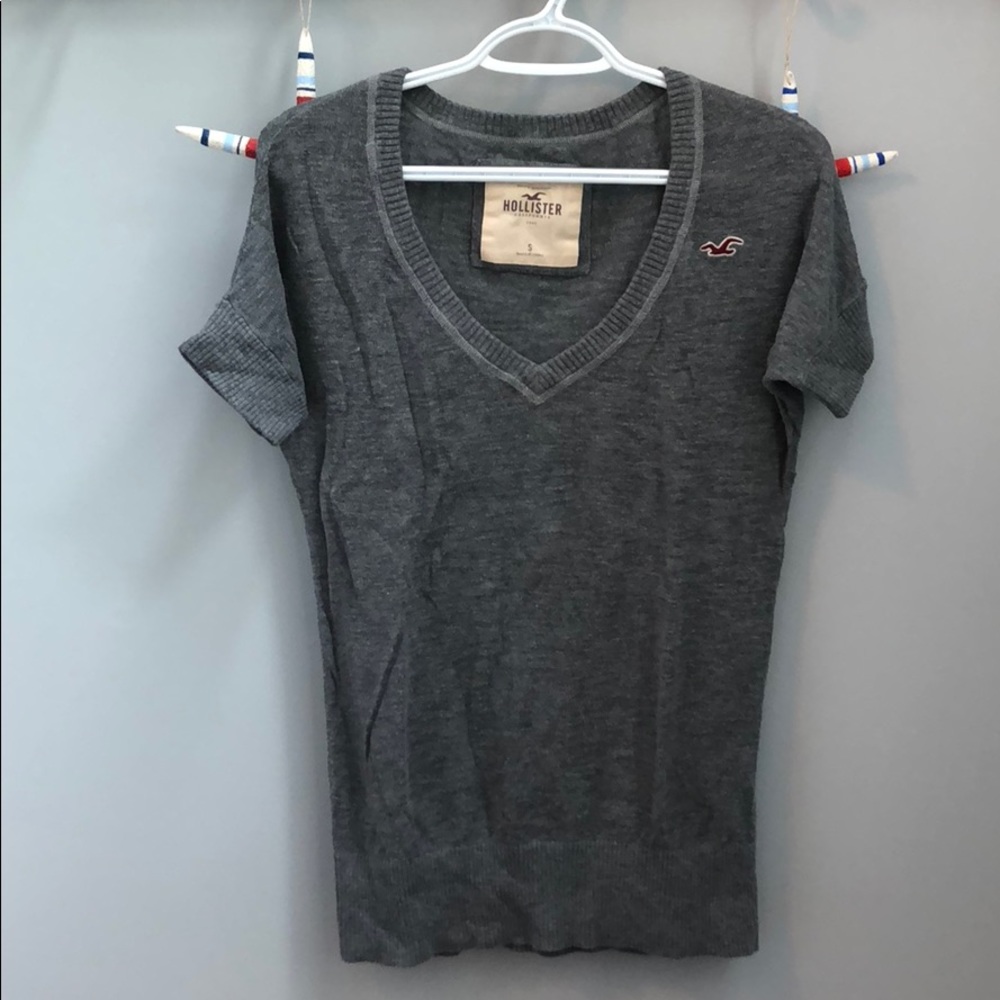 Hollister Short Sleeve Sweater